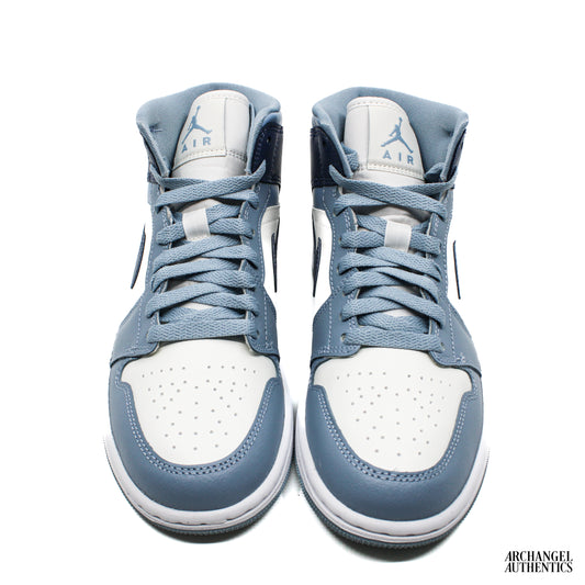 Nike Air Jordan 1 Mid Diffused Blue Women's