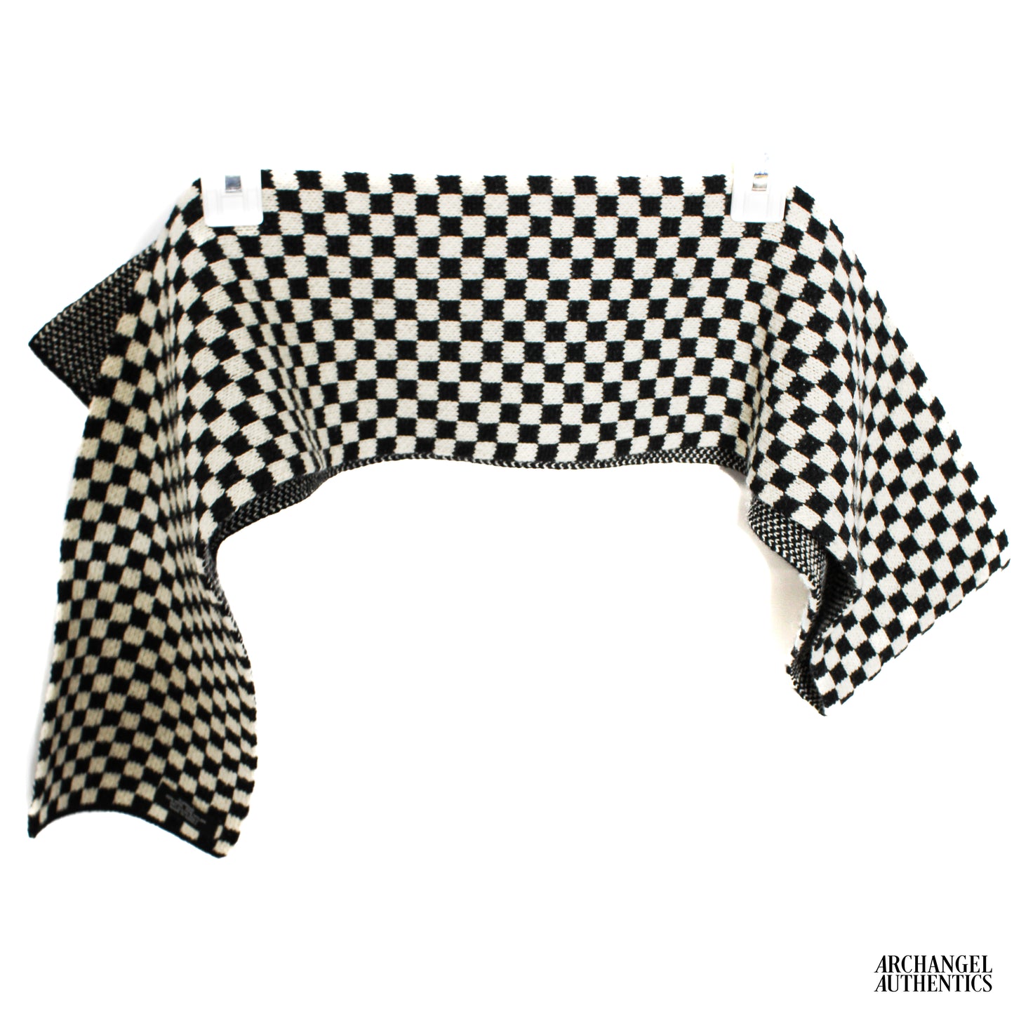 Supreme Merino Wool Scarf FW11 Black/White