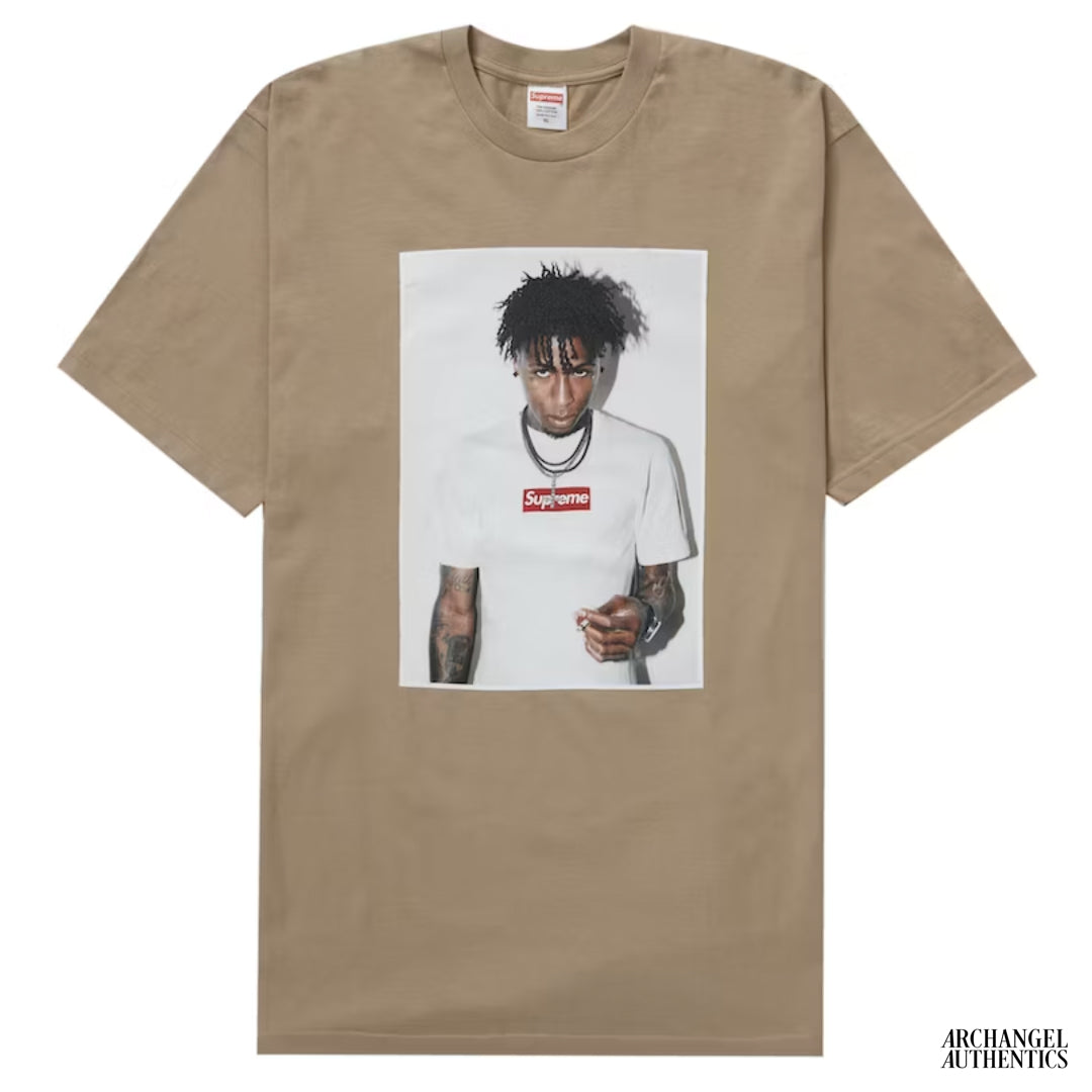 Supreme NBA Youngboy Tee FW23 Khaki