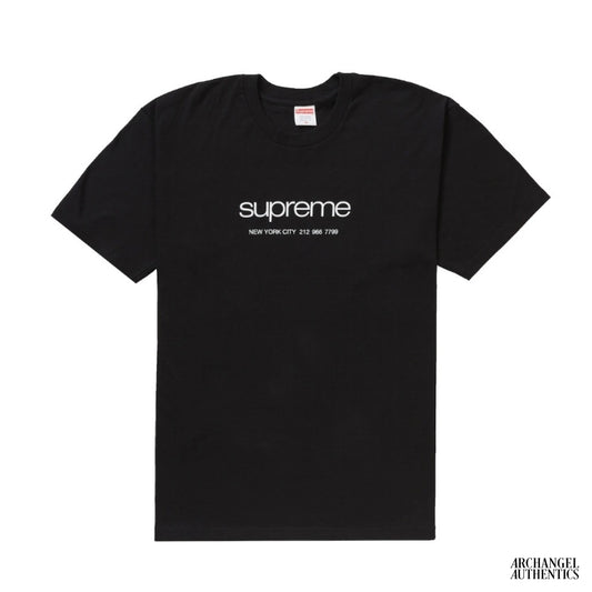 Supreme Shop Tee SS20 Black