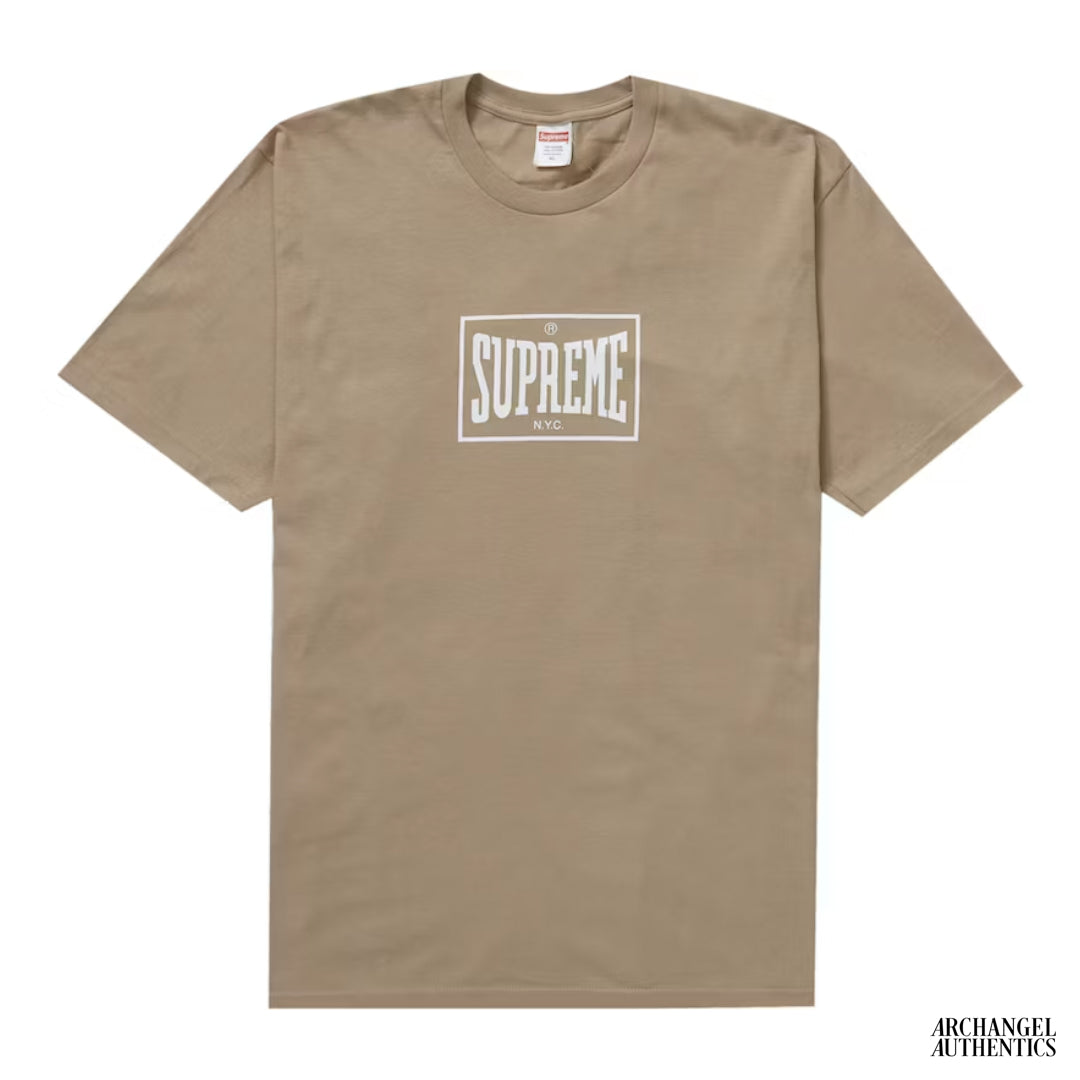 Supreme Warm Up Tee FW23 Khaki