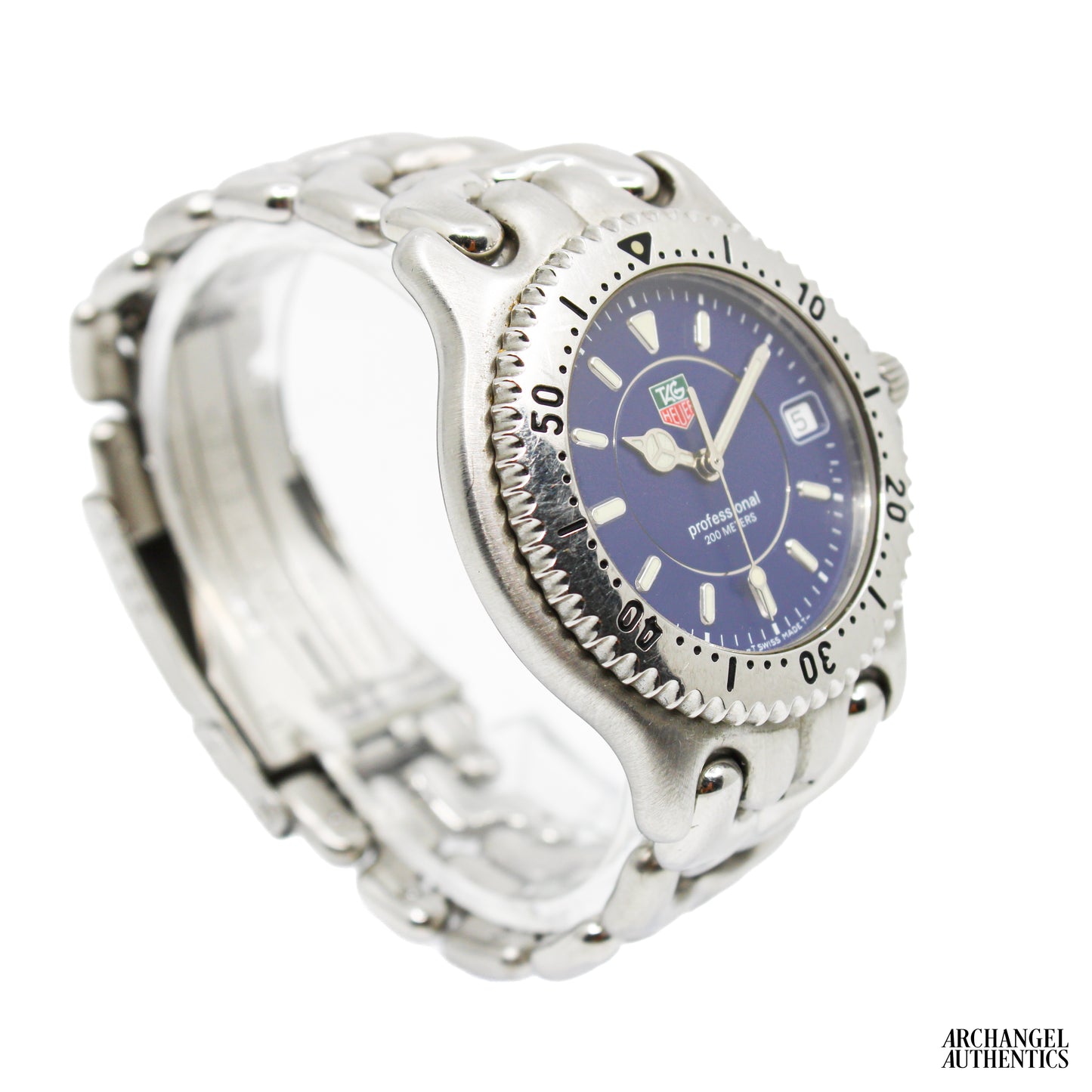 Tag Heuer Link Quartz Stainless Blue Dial | WG111A