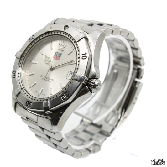 Tag Heuer Professional 200 esfera plateada
