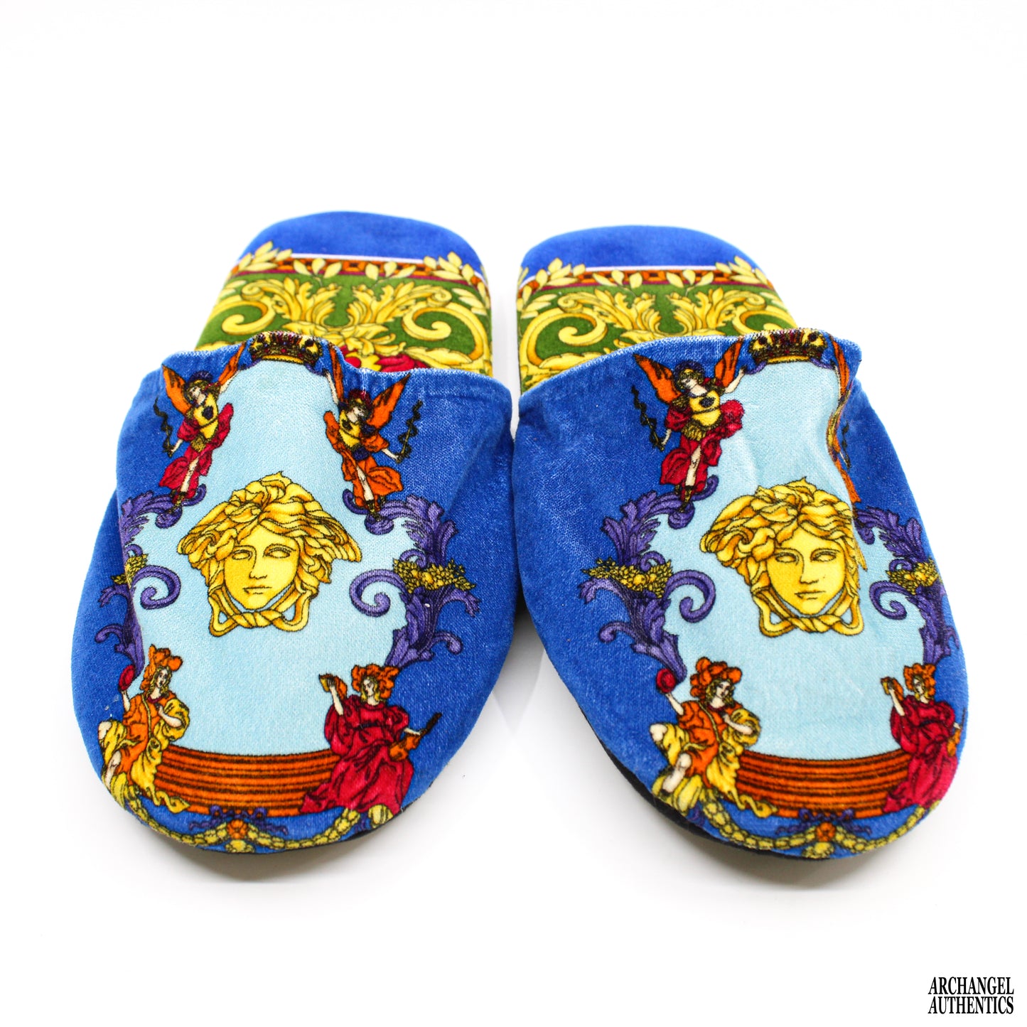 Versace Medusa Renaissance Slippers Multi