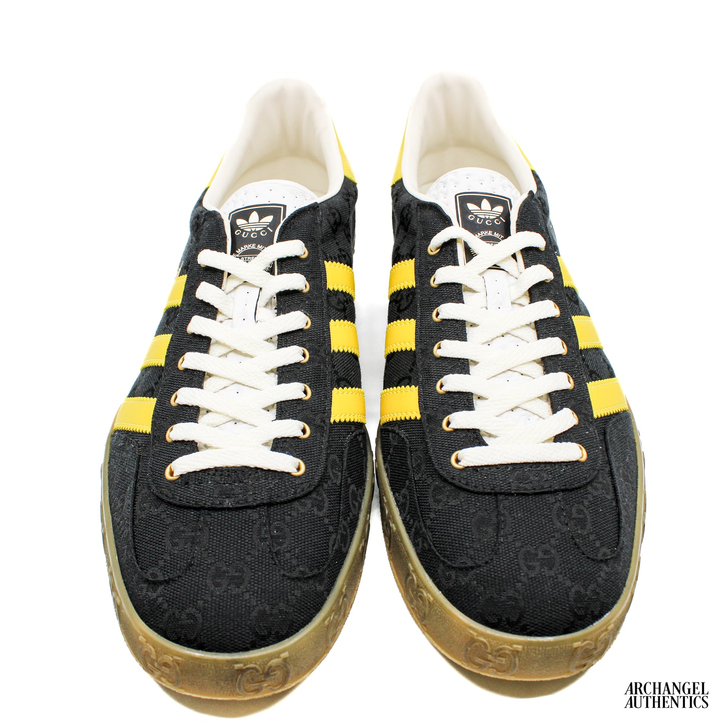 adidas x Gucci Gazelle Black GG Monogram
