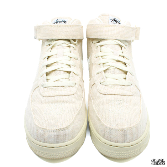 Nike Air Force 1 Mid Stussy Fossil