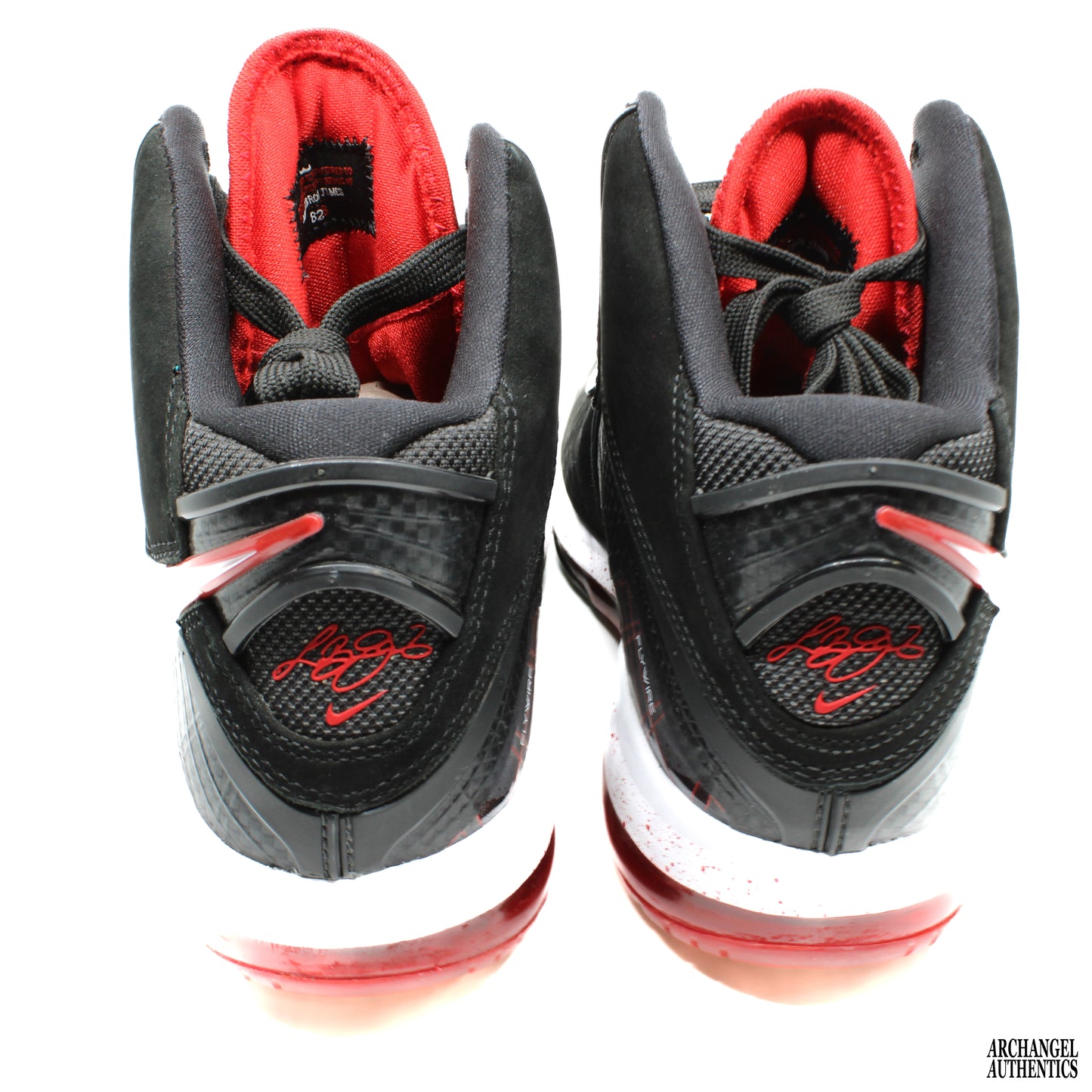 Nike Lebron 8 Black/White/Red
