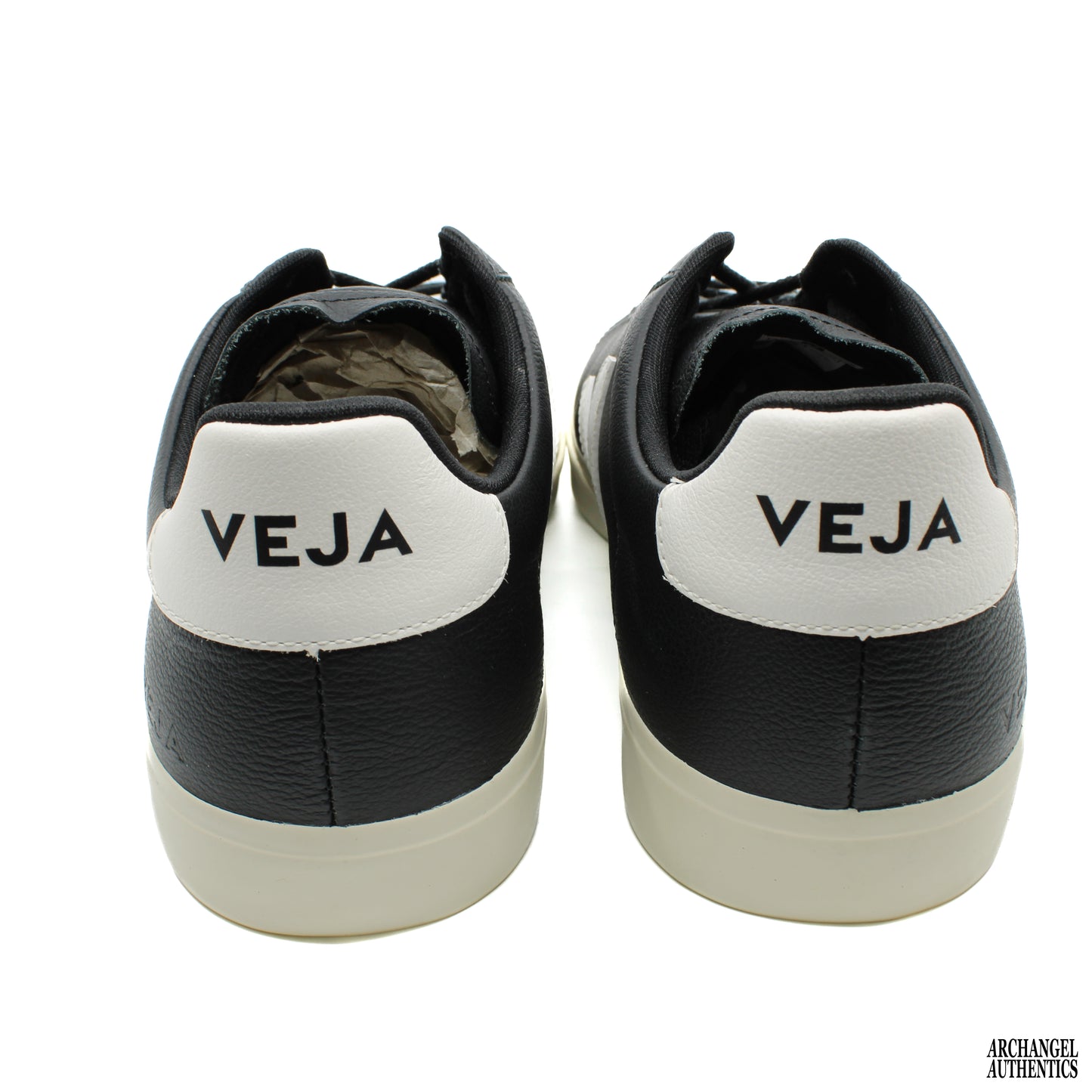 Veja Campo Chromefree Leather Black/White
