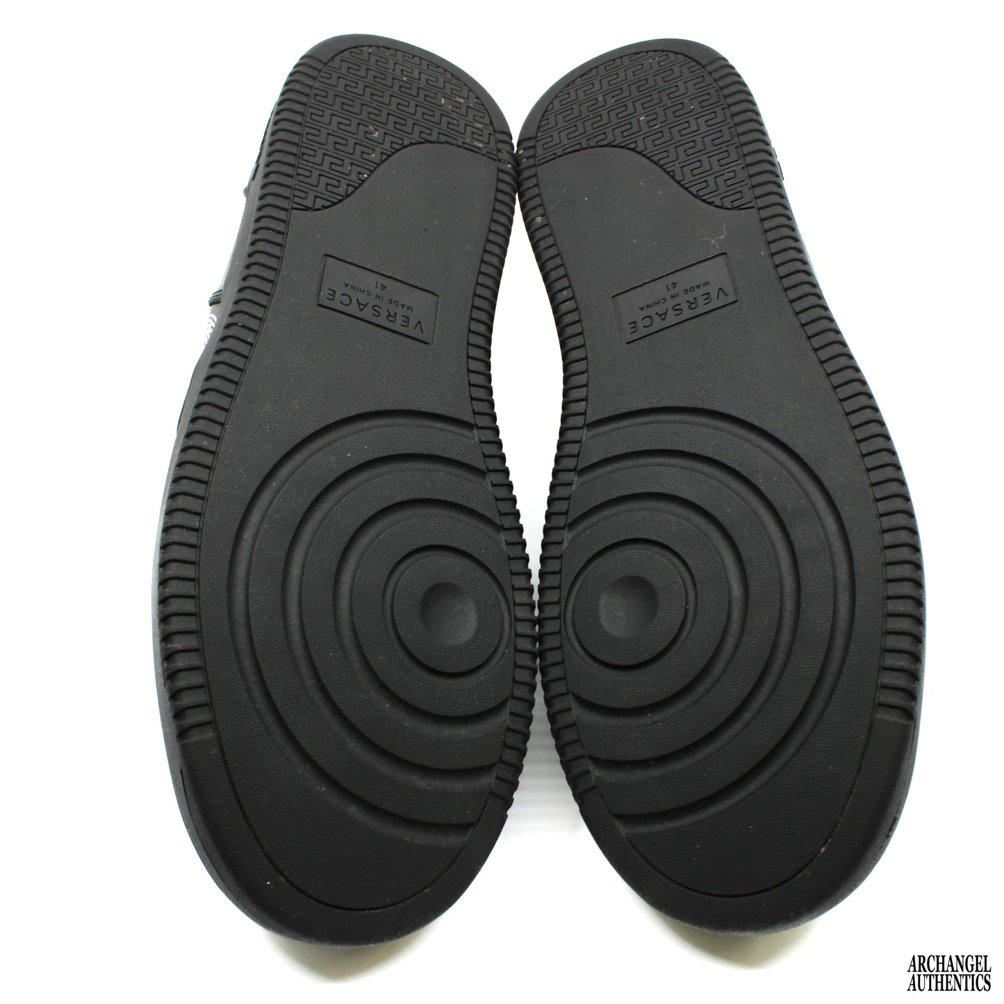 Versace Triple Black Medusa Head Sneaker