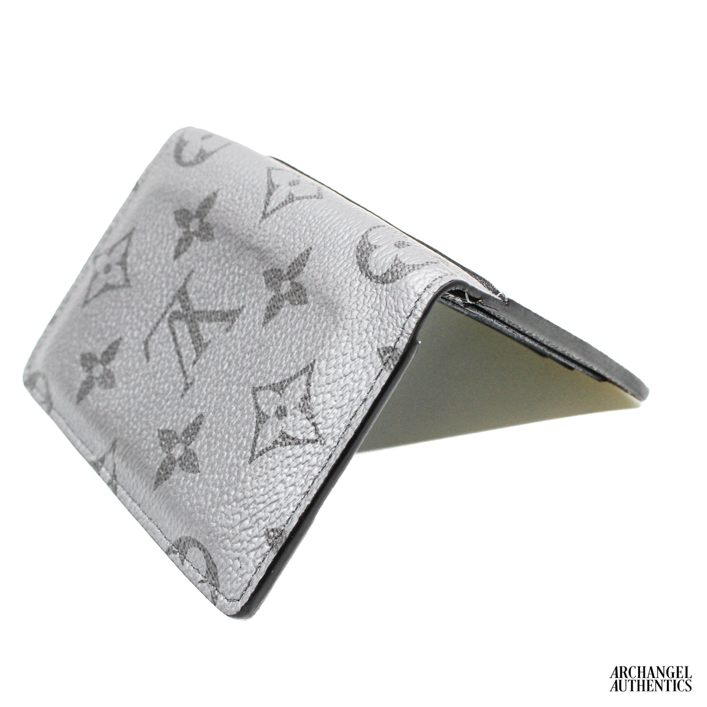 Louis Vuitton Pocket Organizer Gunmetal Grey Silver