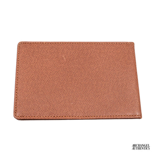 Louis Vuitton Taiga Bifold ID Wallet Brown