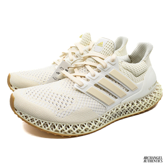 Adidas Ultra 4D Wonder White Gold Metallic