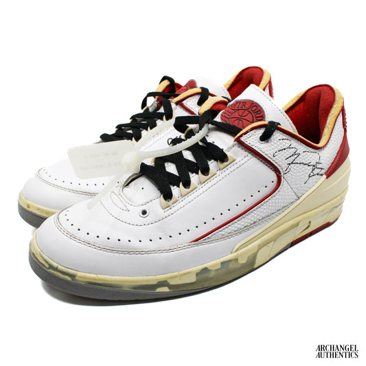 Air Jordan 2 Retro Low SP Off-White White Red