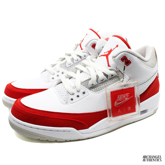 Air Jordan 3 Retro Tinker White University Red