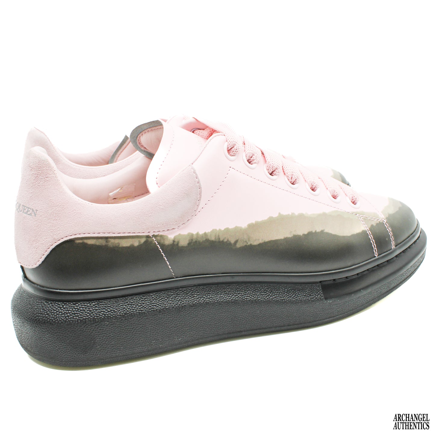 Alexander McQueen Sneaker Larry White/Rose/Black