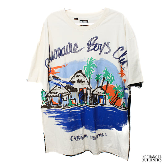 BBC Cabana Rental SS Tee White/Multi