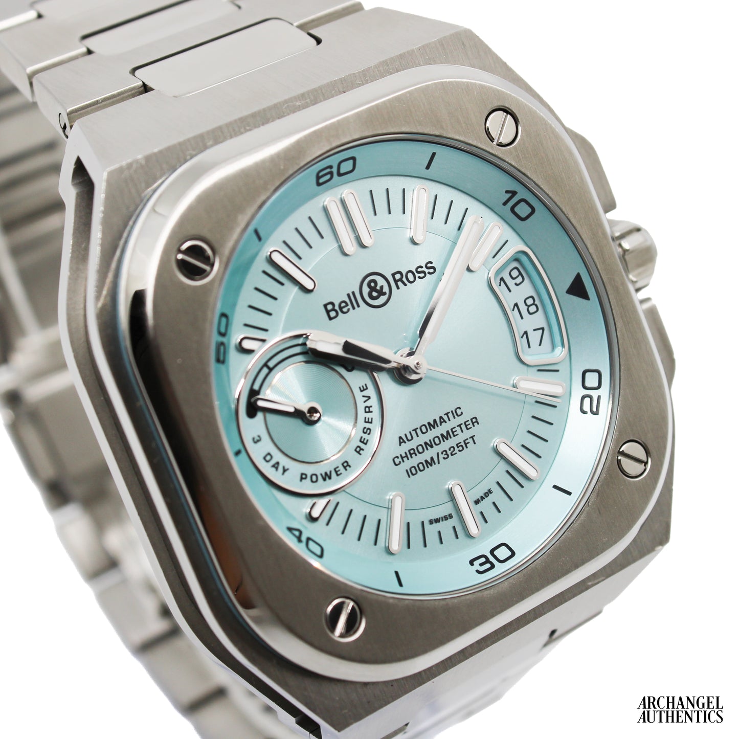Bell & Ross BR-X5 'Ice Blue' | Ref. BRX5R-IB-ST/SST