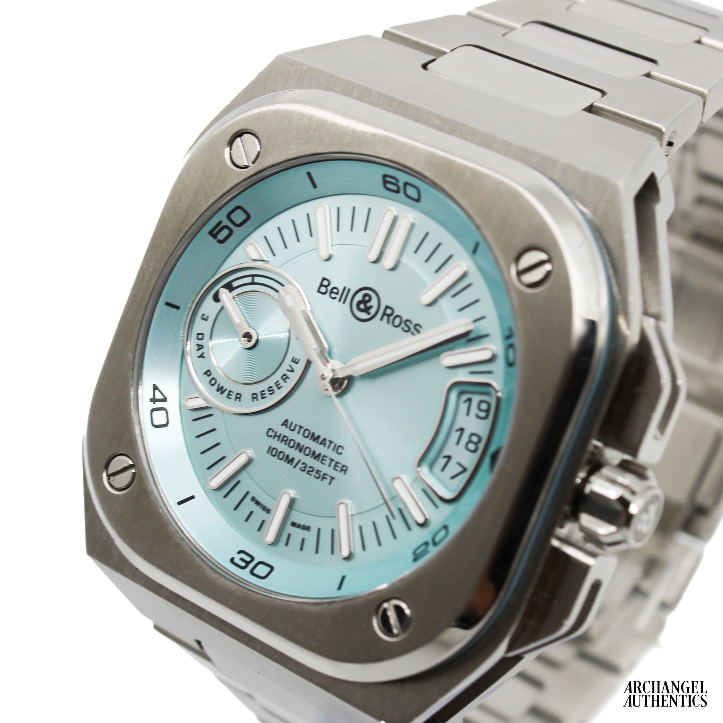Bell & Ross BR-X5 'Ice Blue' | Ref. BRX5R-IB-ST/SST