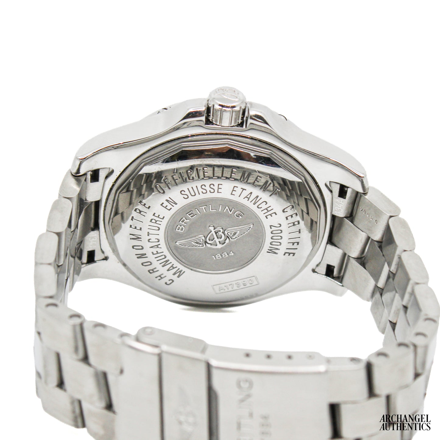 Breitling SuperOcean 'Steelfish' Blue 44mm | B&P 2007 | Ref. A17390