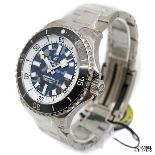 Breitling Superocean Automatic 46 Super Diver UNWORN | Black/Grey Camo | Ref. E10379 351B1E1