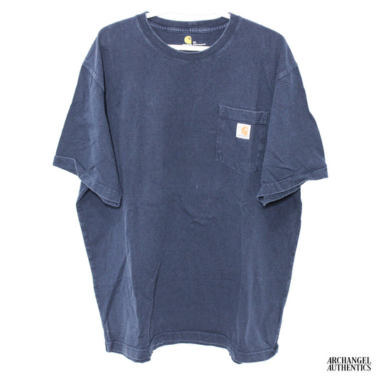 Carhartt Pocket T-Shirt Original Fit Navy