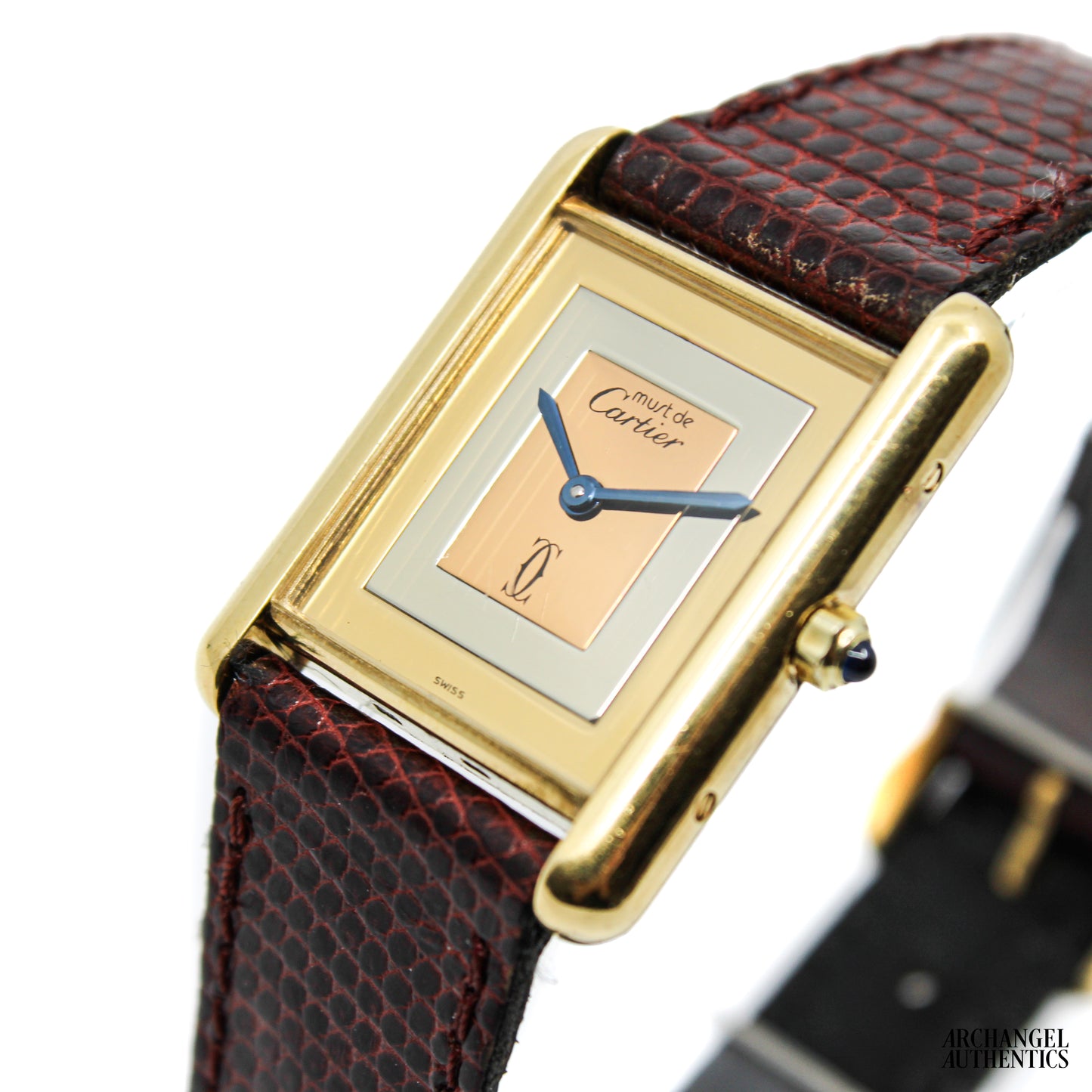 Cartier Must de Tank "Trinity Dial" | Ref. 681006 | 23.5x30mm | Rare Dial STUNNING Condition