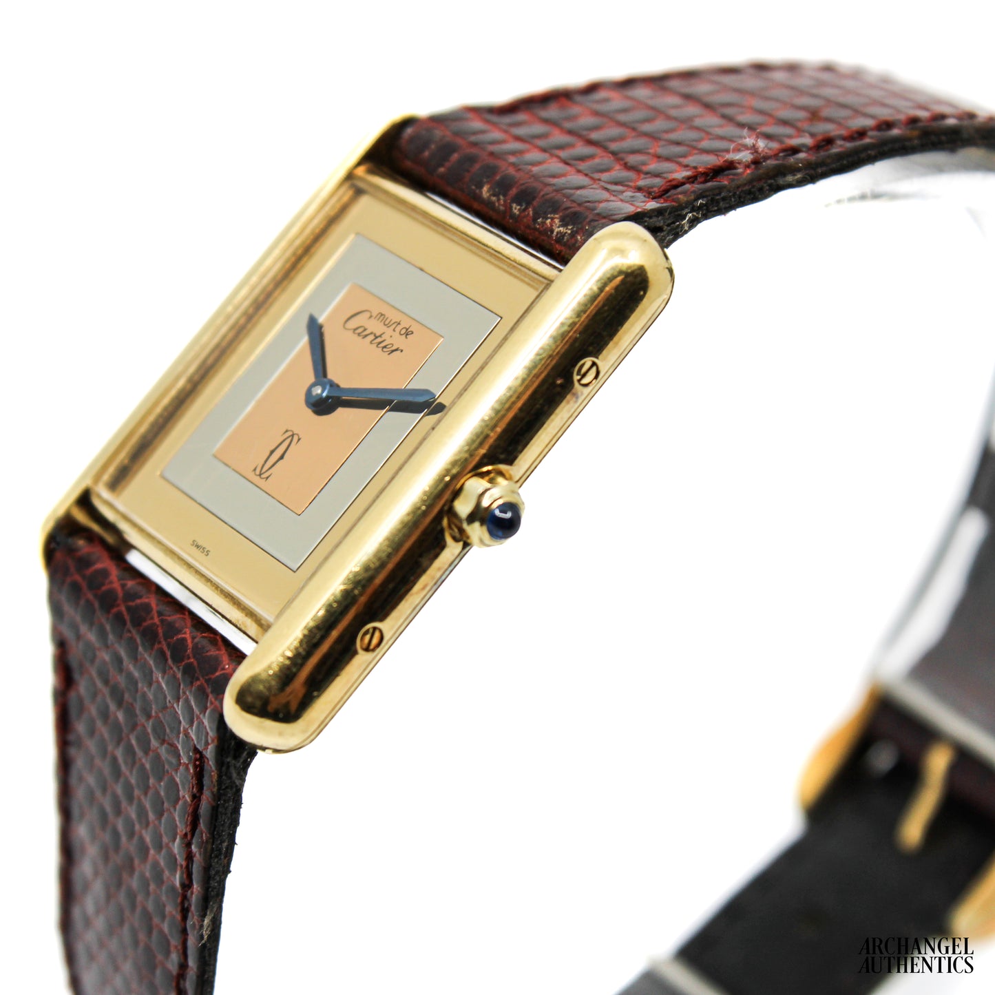 Cartier Must de Tank "Trinity Dial" | Ref. 681006 | 23.5x30mm | Rare Dial STUNNING Condition