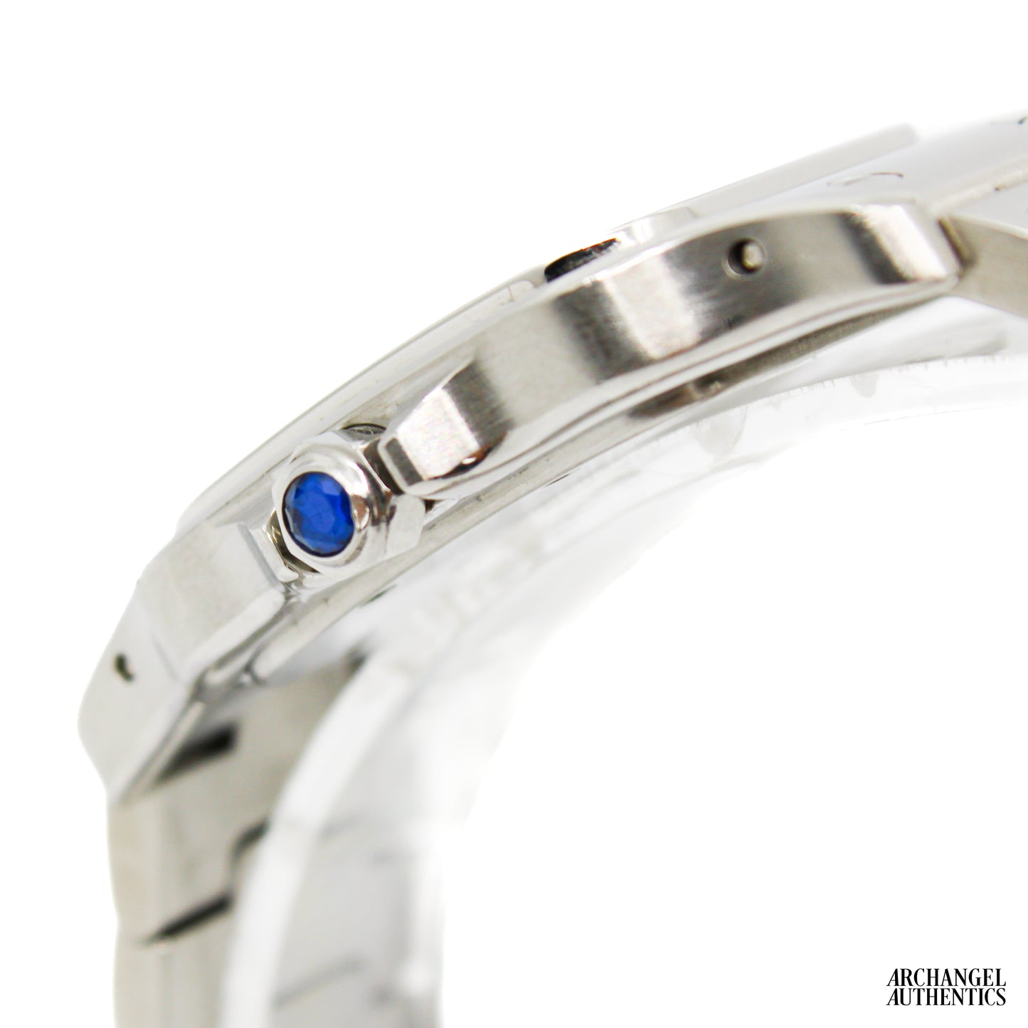 Cartier Santos Galbee Rare "Ice Blue Anniversary Dial" | 29x41mm | Quartz | Ref. 1564