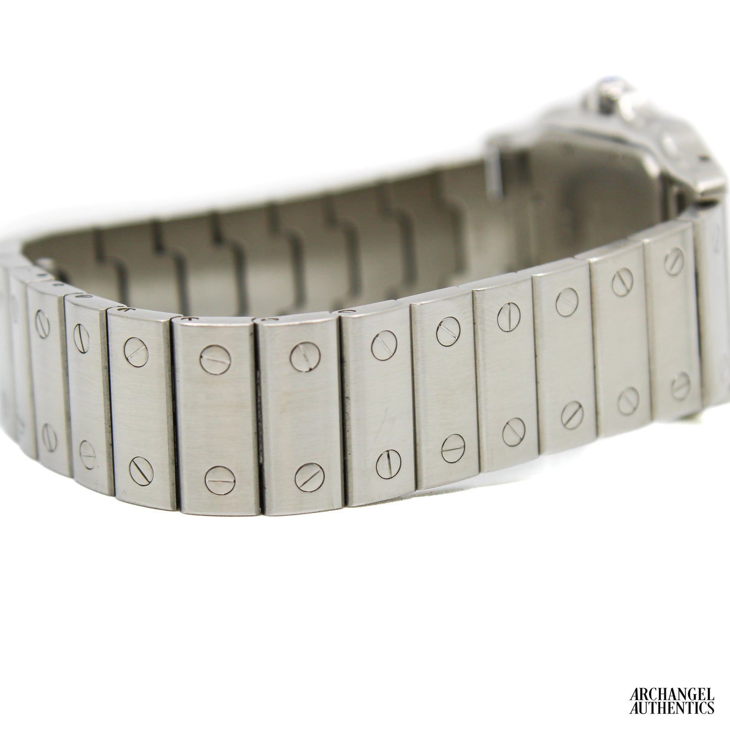 Cartier Santos Galbee Rare "Ice Blue Anniversary Dial" | 29x41mm | Quartz | Ref. 1564