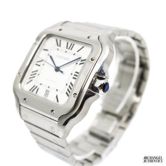 Cartier Santos de Cartier | Large | White Dial | Ref.WSSA0018 | 2023