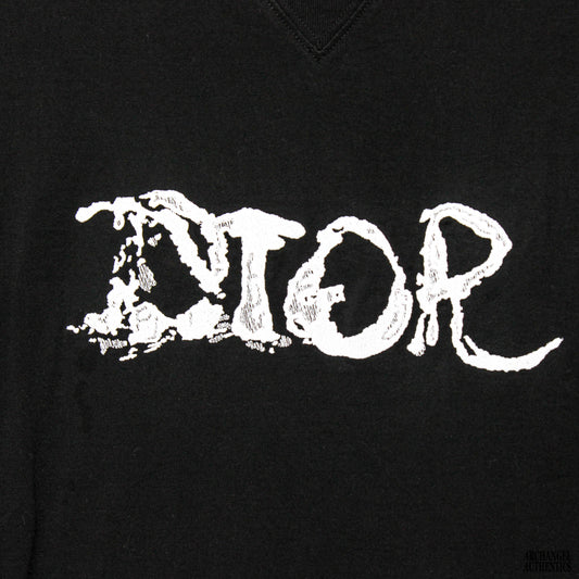 Christian Dior x Peter Doig 2021 Logo T-Shirt Black