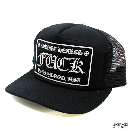 Chrome Hearts Fuck Hollywood Trucker Hat