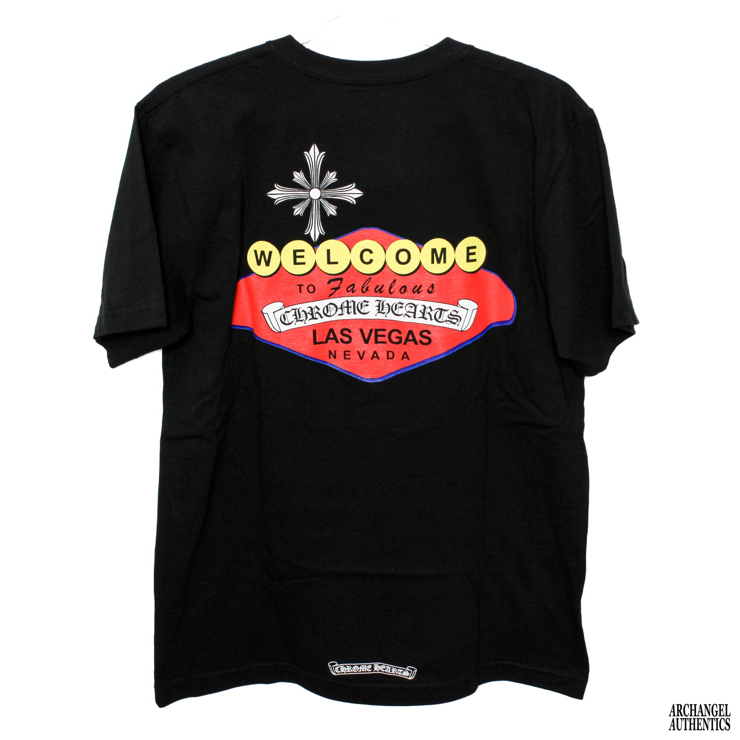 Camiseta exclusiva de Chrome Hearts Las Vegas con estampado en color
