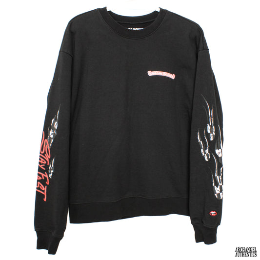 Chrome Hearts Matty Boy Stay Fast Sweater Black