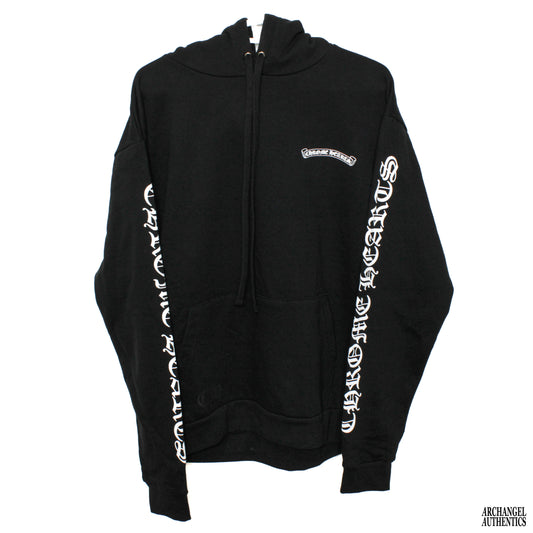 Chrome Hearts Script/Scroll Logo Pullover Hoodie