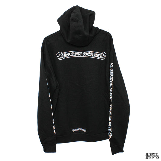 Chrome Hearts Script/Scroll Logo Pullover Hoodie