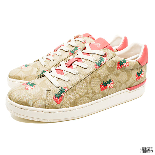Coach Brown Motif Logo Sneaker