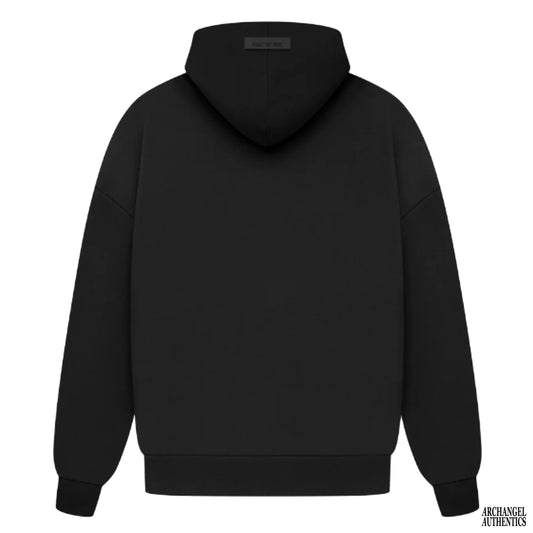 Fear of God Essentials Hoodie FW23 Jet Black