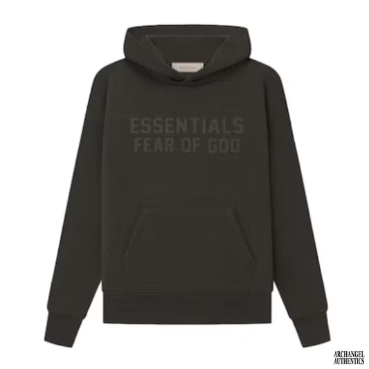 Fear of God Essentials Pullover Hoodie SS23	Off-Black