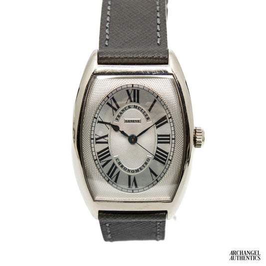 Franck Muller Cintrée Curvex Chronometro 2852 | 18k White Gold | Automatic | Ref. 2852 SC CHR