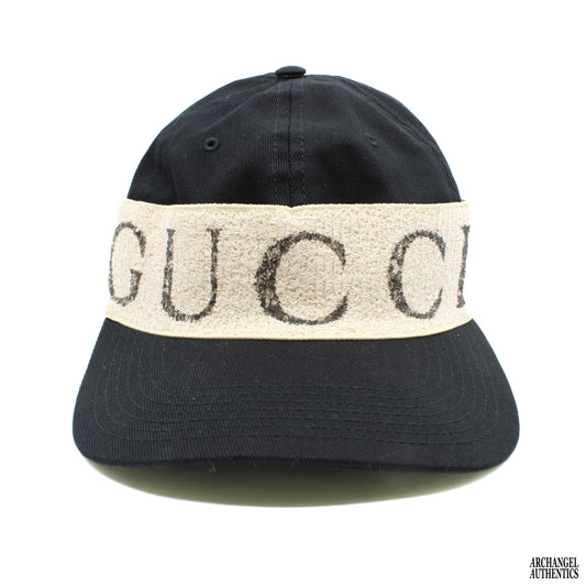 Gorra De Béisbol Gucci Instarsia De Punto