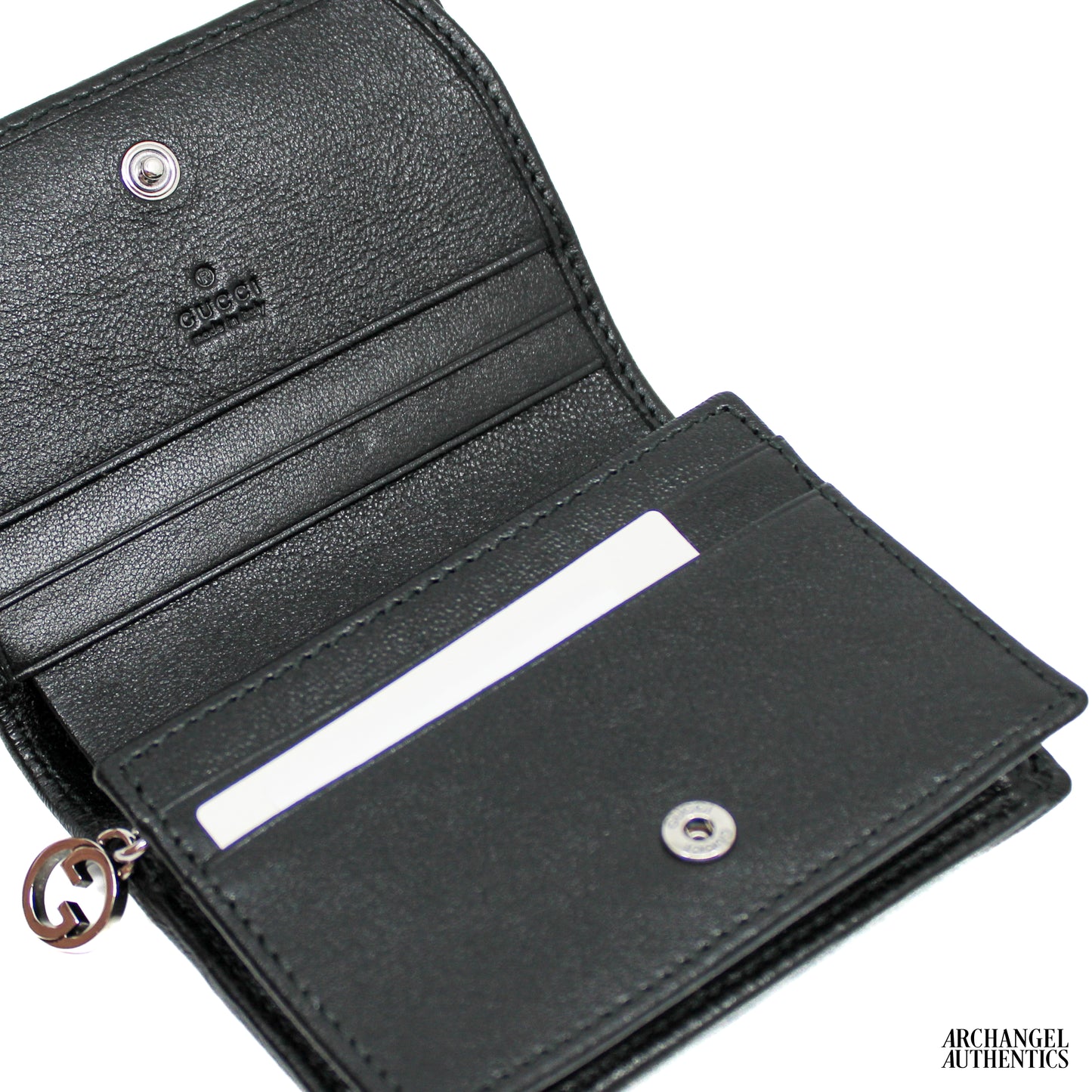 Gucci Blondie Card Case Wallet Black | 760317 AACP7 1000