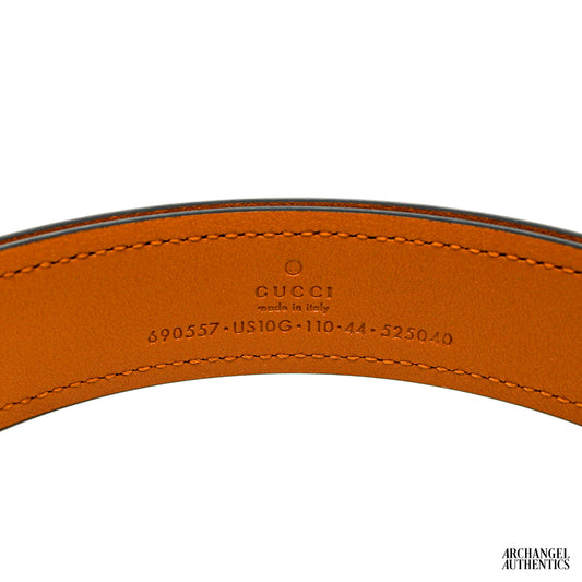 Gucci Blondie Interlocking G Belt Leather Cognac/Tan | 690557 US10G 8351