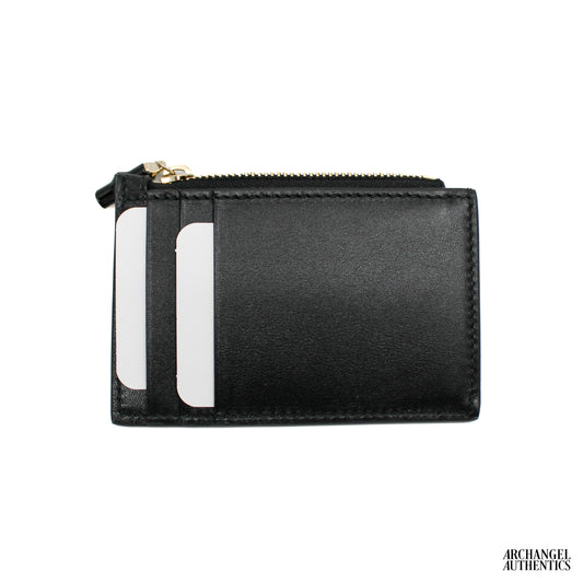 Gucci Card Case with Bamboo Zipper Black | 828174 AAE4X 1000