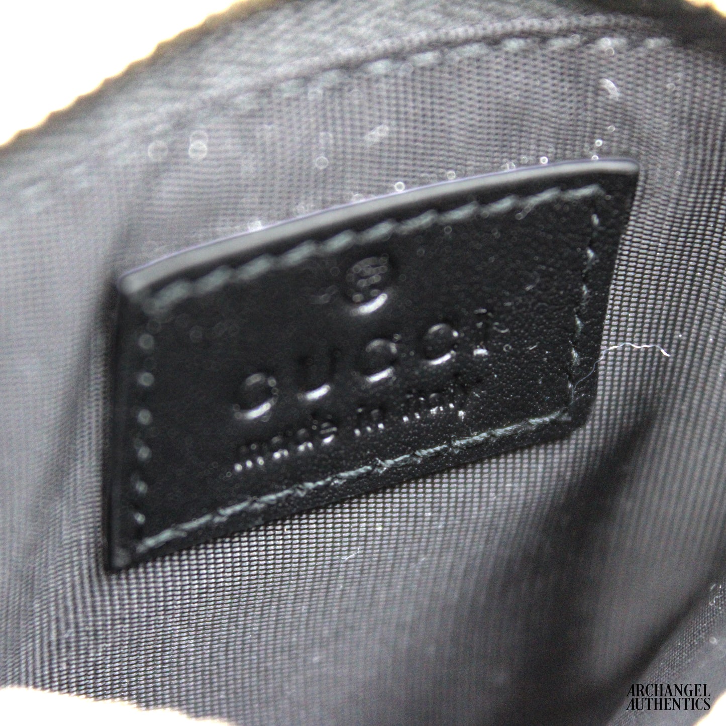 Gucci Card Case with Bamboo Zipper Black | 828174 AAE4X 1000