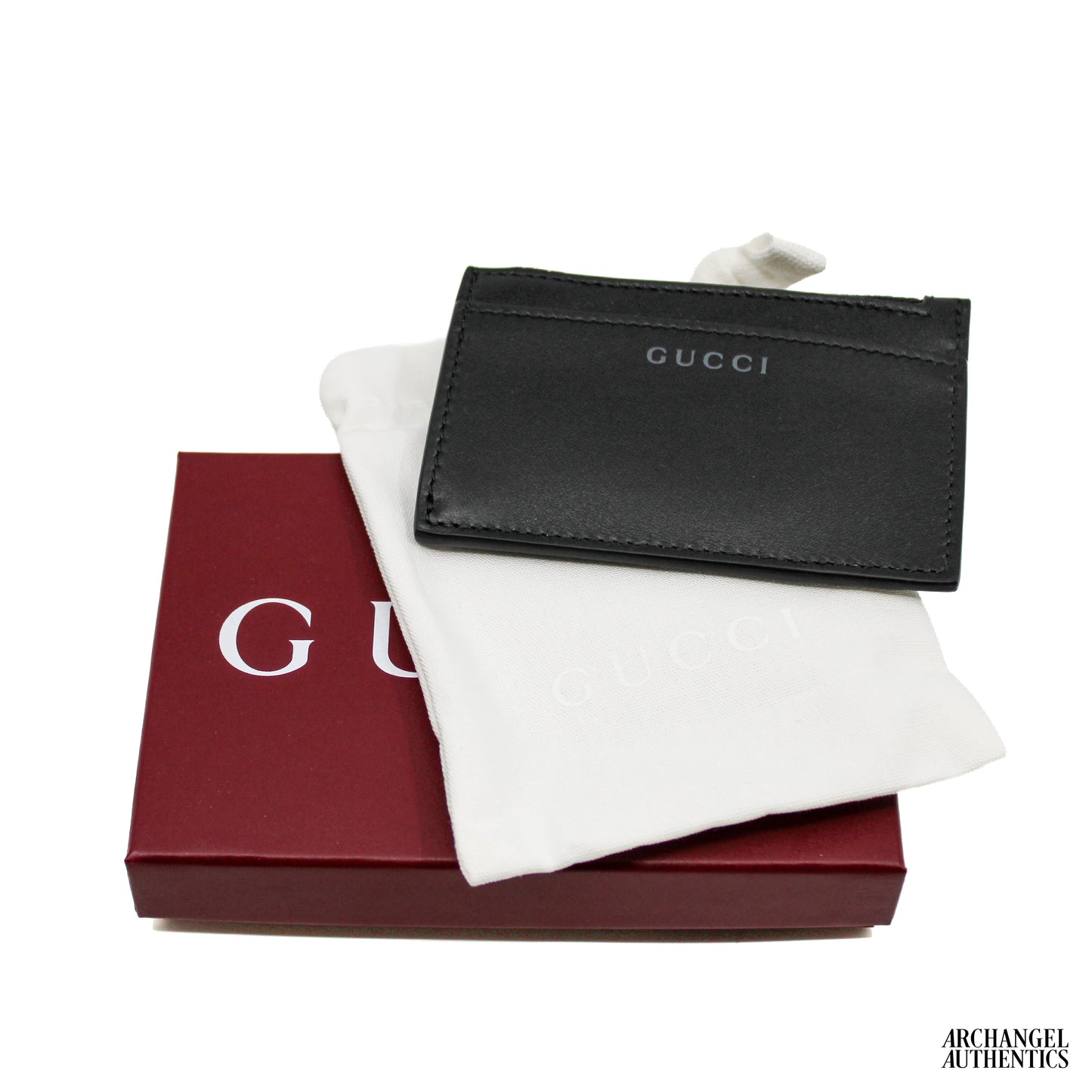 Gucci Card Case with Horsebit Black | 846952 AAFP1 1000