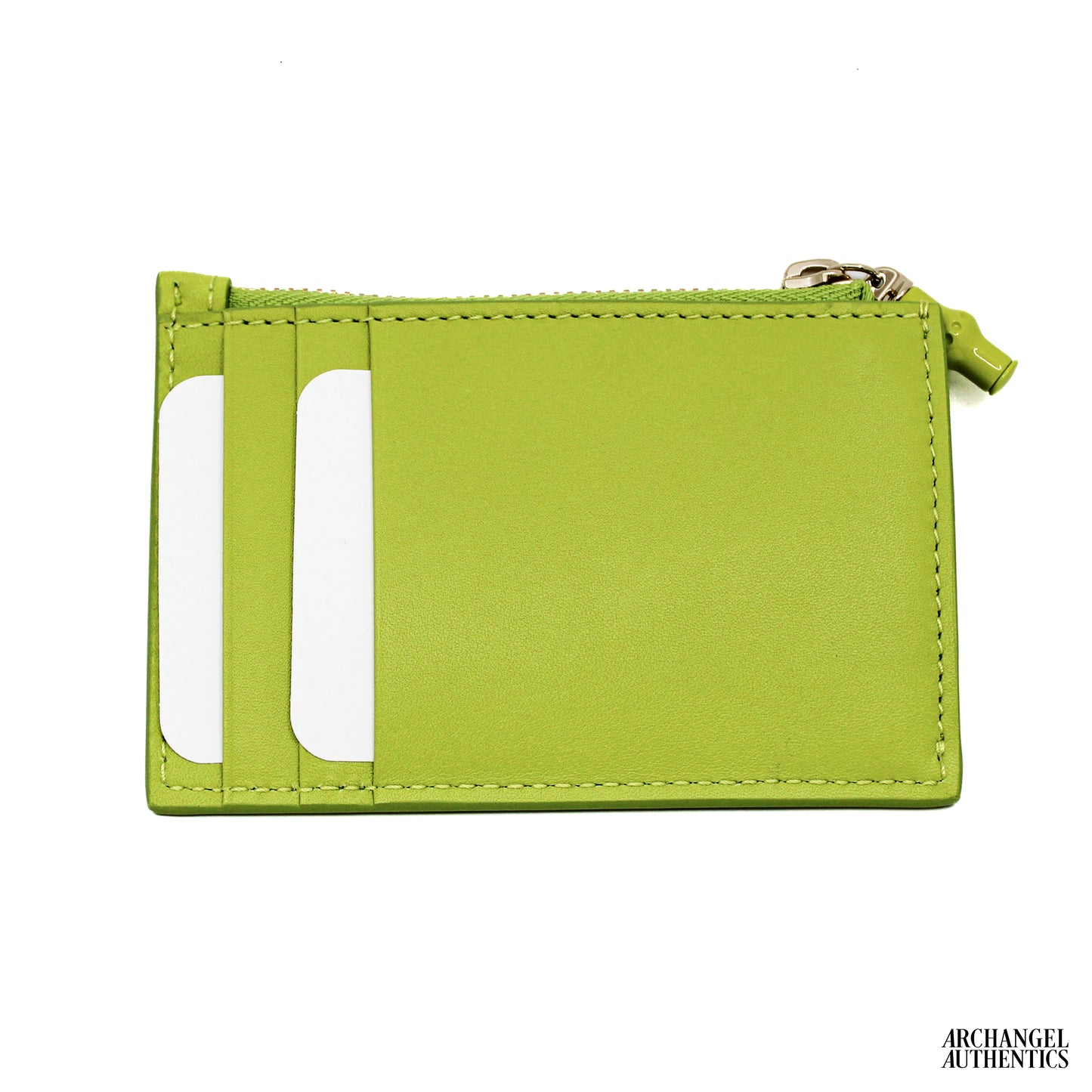 Gucci Card Case with Bamboo Zipper Green | 828174 AAE4B 3520