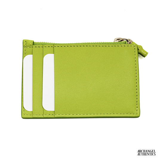 Gucci Card Case with Bamboo Zipper Green | 828174 AAE4B 3520