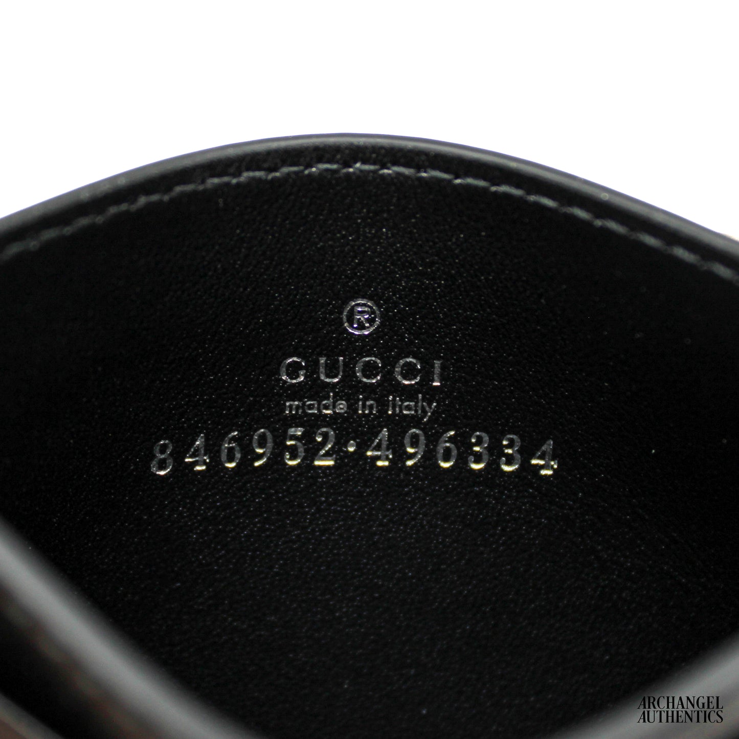 Gucci Card Case with Horsebit Black | 846952 AAFP1 1000