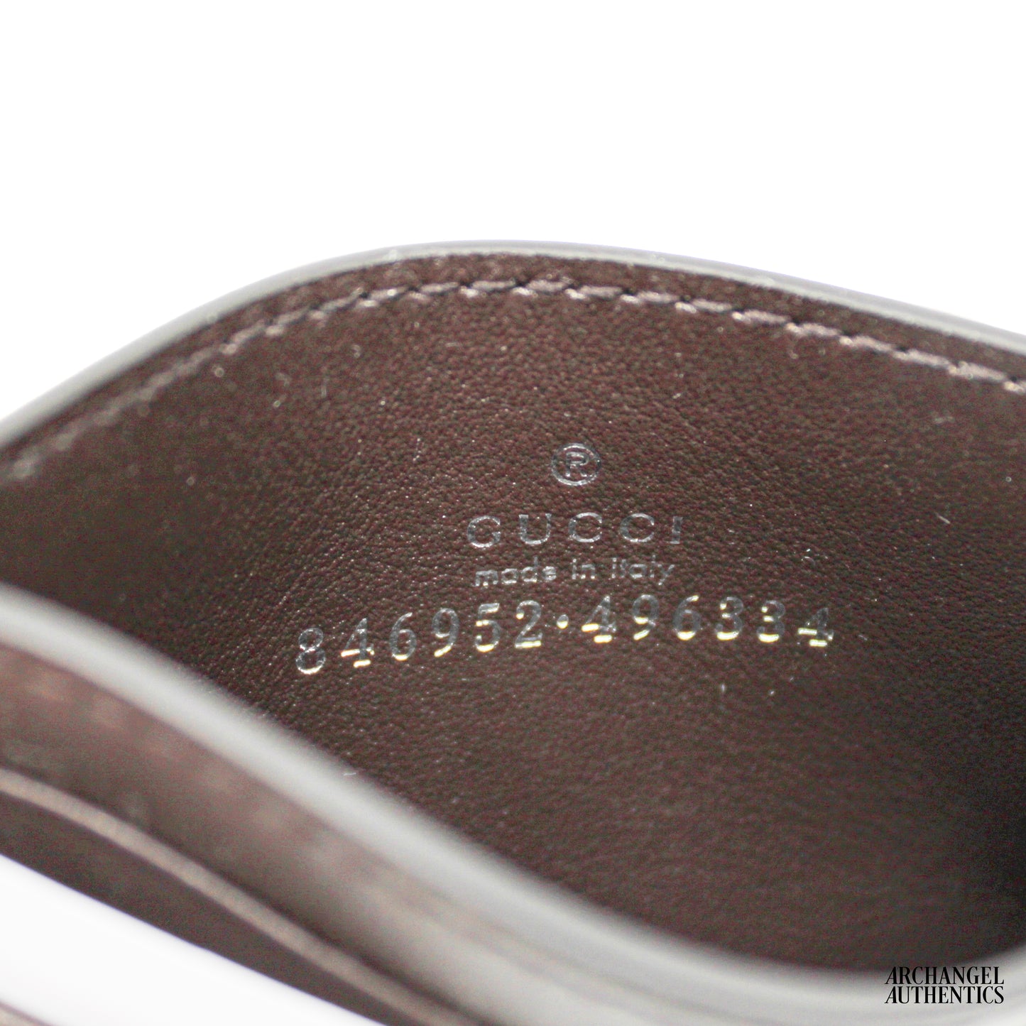 Gucci Card Case with Horsebit Dark Brown | 846952 AAFP1 2140